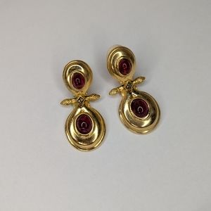 Fendi Clip-On Vintage Earrings